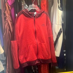 Adidas Kids Red Jacket